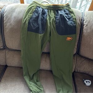 Nike Dri Fit Clash Training Joggers Pants Sz M Army Green Colorblock DM5555-326